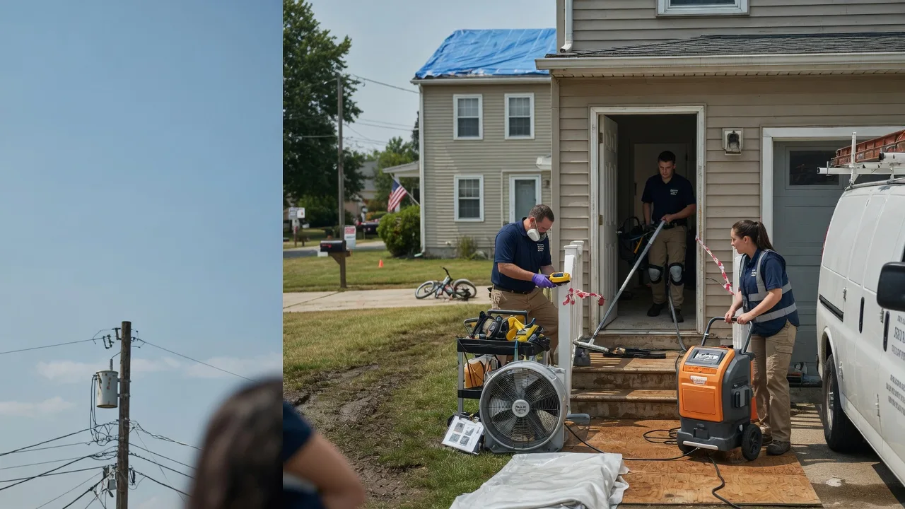 Water Damage Repair in Almena, KS near me